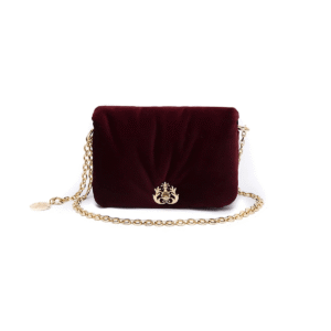 Bolsa Bordo Puffer Veludo- Isla