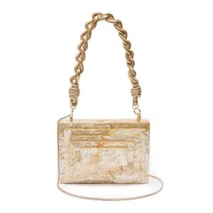 Bolsa Clutch Madrepérola Retangular - Isla