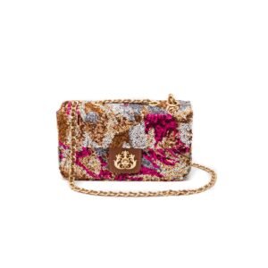 Bolsa Anne Bordada Em Paetê Média Impressione - Isla