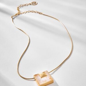 Colar Vertice Dourado - Anna Prata