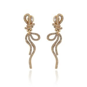 Brinco Afeto Claudia Arbex Ouro Vintage