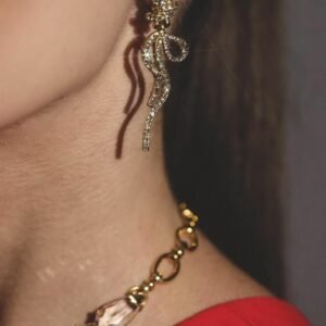 Brinco Afeto Claudia Arbex Ouro Vintage - Imagem 2