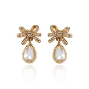 Brinco Afeto Claudia Arbex Ouro Vintage P