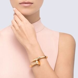 Bracelete Prego com Zircônia Cristal - Imagem 2