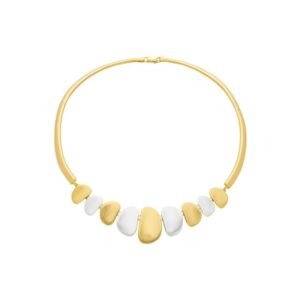 Colar Go Flat - Mix de Banho Silver Fosco