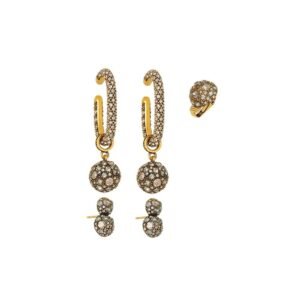 Kit 3 Brincos Alma Ouro Vintage - Hector Albertazzi