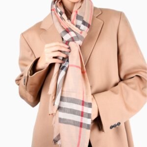 Lenço Tipo Pashmina Xadrez