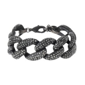 Pulseira Elos Black - Juliana Manzini - Imagem 1