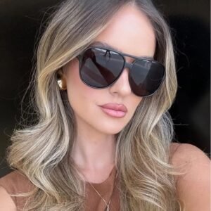 Luiza Barcelos Para Ac Brazil Aviador Preto Total - Imagem 2