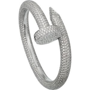 Bracelete Prego Grosso Cravejado - Imagem 2