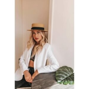 Chapéu Paris de Tecido -  Malu Pires