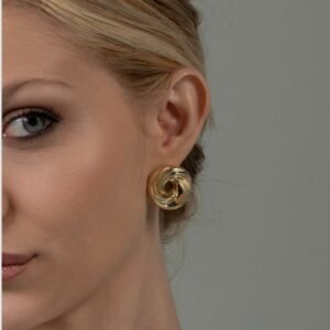Brinco Folheado Ouro - Imagem 1