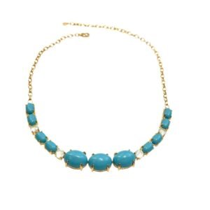 Colar Turquesa Ouro