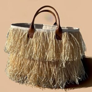 Bolsa Mini Bela Crua Alça Morrom