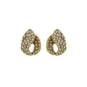 Brinco Strass Iara Ouro - Estela Geromini