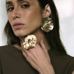 Brinco Flor De Oro - Palone - Imagem 1