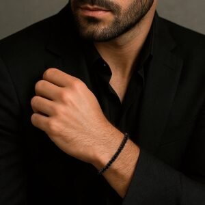 Pulseira Riviera Black Prata 925 - Imagem 2