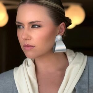 Brinco Gota P Prata - Gutê - Imagem 2