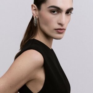 Brinco Maxi Vela Ouro Vintage - Hetor Albertazzi - Imagem 3
