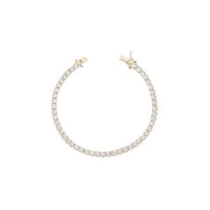 Pulseira Riviera 4 Pontos Dourada