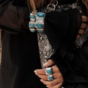 Bracelete Turquesa - SD por Sheila Morais - Imagem 2