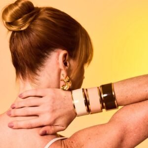 Pulseira Pintura Básica Verão Bege - Rosana Bernardes - Imagem 2