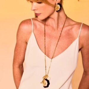 Colar Penca Concha Pintada - Rosana Bernardes - Imagem 2