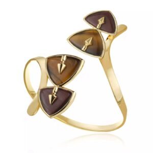 Bracelete Conceito Afrodite Olho de Tigre - Cristina Sabatini - Imagem 1