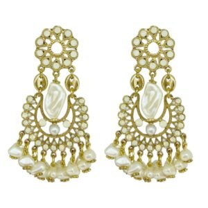 Brinco Pérola C/ Strass - Gio Bernardes - Imagem 1