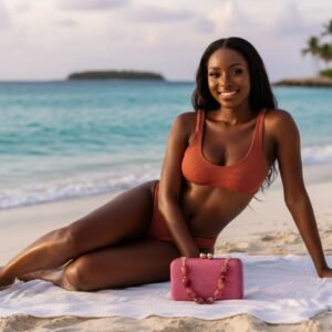 Bolsa Goiaba Alça Stone Pink - Imagem 2