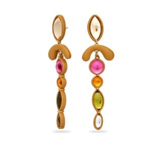 Brinco Mist Longo Areia Blend - GUTÊ - Imagem 1