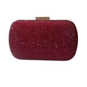 Bolsa Strass Vinho