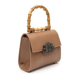 Bolsa Maxi Croco Nata - isla - Imagem 1