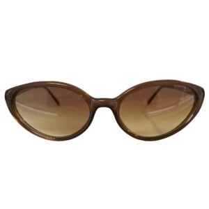 Óculos Oval Muse Marrom Lente Degradê - AC Brazil - Imagem 1