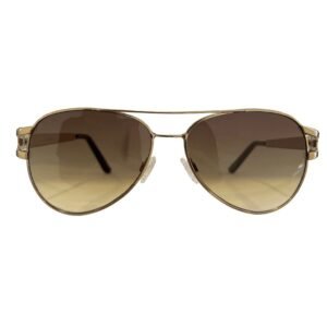 Óculos Aviador Metal Médio Dourado - AC Brazil - Imagem 1