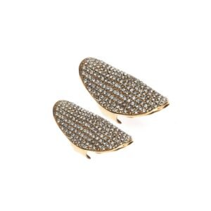 Kit Aneis Mel Strass Ouro Vintage - Imagem 2