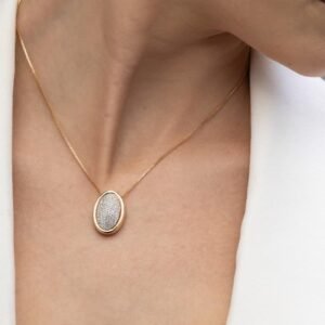 Colar Oval Crav Ou