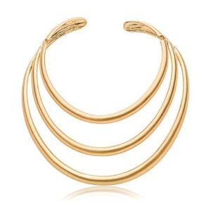 Colar Aro Liso Dourado - Imagem 1