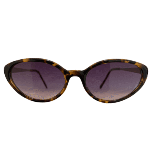 Óculos Oval Muse Tartaruga Lente Azul Degradê - AC Brazil - Imagem 2