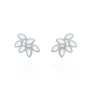 Brinco EARCUFF SEIS NAVETES AZUL - Imagem 1