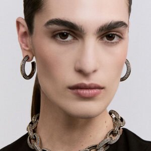 Colar Elos Vela Ouro Vintage - Hector Albertazzi - Imagem 1