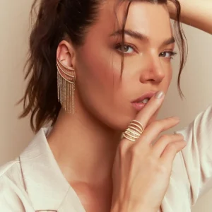 Brinco EarCuff Franja - Imagem 4