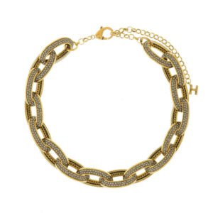 Colar Elos Vela Ouro Vintage - Hector Albertazzi - Imagem 2