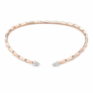 Colar Aro Drop Relevos Lux - Imagem 1