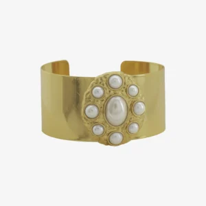 Bracelete Pérolas Dourado - SD por Sheila Morais - Imagem 1