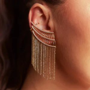 Brinco EarCuff Franja - Imagem 2