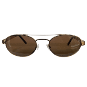 Óculos Beatle Dourado Lente Marrom - AC Brazil - Imagem 2