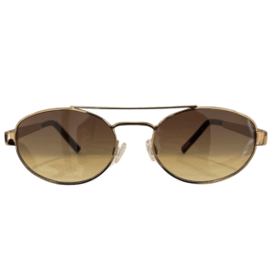 Óculos Beatle Dourado Lente Marrom Degadrê - AC Brazil - Imagem 2