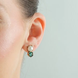 Brinco Delicado Elã Ouro - Estela Geromini - Imagem 1