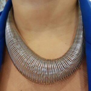 Colar, Bracelete E Argola Ródio - Imagem 4